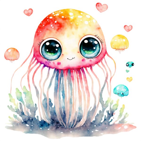 Cute Jelly Fish Thumbnail