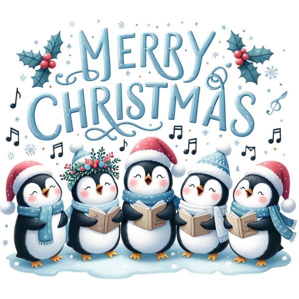 Xmass Penguins  Thumbnail